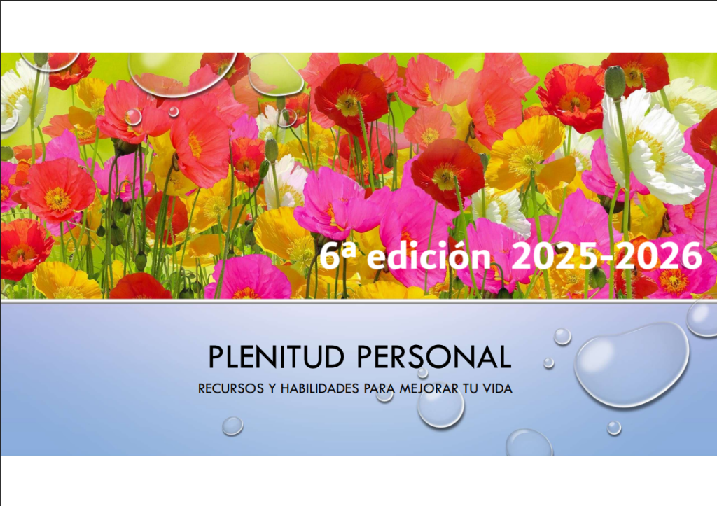 Programa de Plenitud Personal 2025-2026 15 Plenitud 2025 26